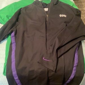 Tcu Nike XL pull over. Adult XL